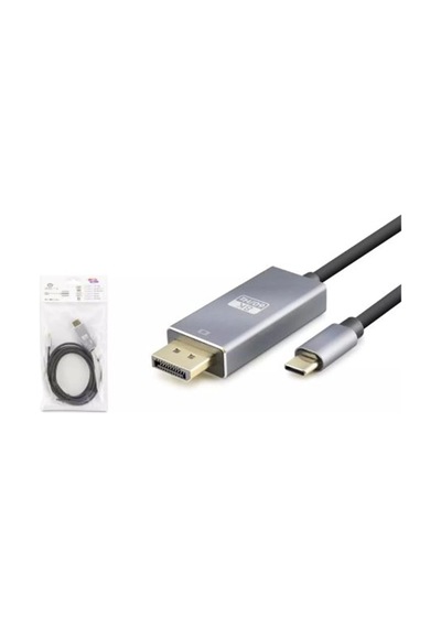 Hadron Hdx7859 Type-c To Dısplay Kablo 8k 60hz Pvc 1.8m Siyah