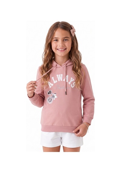 Onloox Kız Çocuk Gülkurusu Kız Çocuk Gülkurusu Pamuklu Kapüşonlu Uzun Kollu Tam Kalıp Pullu Simli Baskılı Sweatshirt 4 Yaş Onloox Kız Çocuk Gülkurusu Kız Çocuk Gülkurusu Pamuklu Kapüşonlu Uzun Kollu Tam Kalıp Pullu Simli Baskılı Sweatshirt 4 Yaş