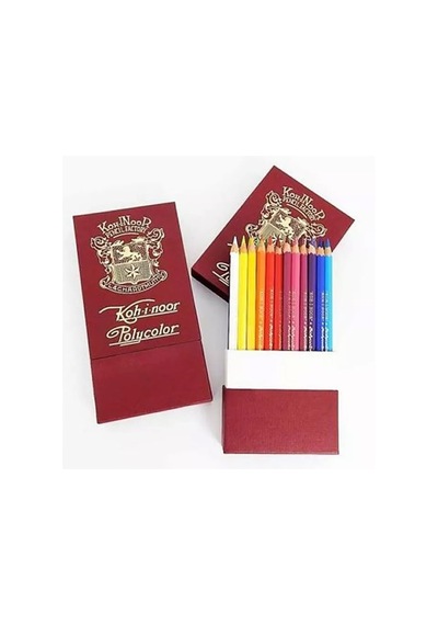 Koh-i Noor Coloured Pencils Retro 3824 24 Kırmızı