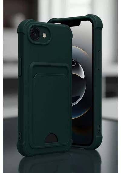Newface Apple İphone 16e Kelvin Kartvizitli Silikon - Lacivert