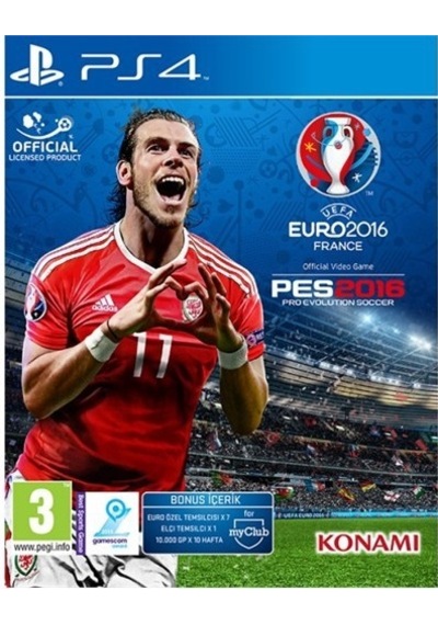 Euro Pes 2016 PS4 Oyun