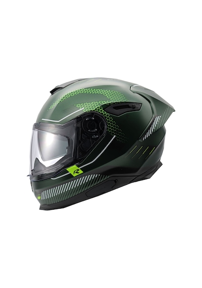 Nexx Y.100R Baron Kapalı Motosiklet Kaskı Mat Yeşil