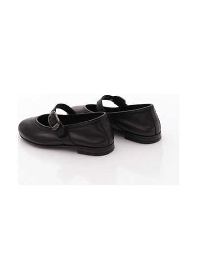 Dgn 25023 Kadin Loafer Ayakkabi Siyah