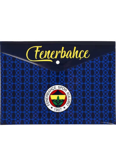 "dekomus Cep Defteri Hediyeli" Yeni Sezon Lisanslı Fenerbahçe Tekli Çıtçıtlı Dosya Altın
