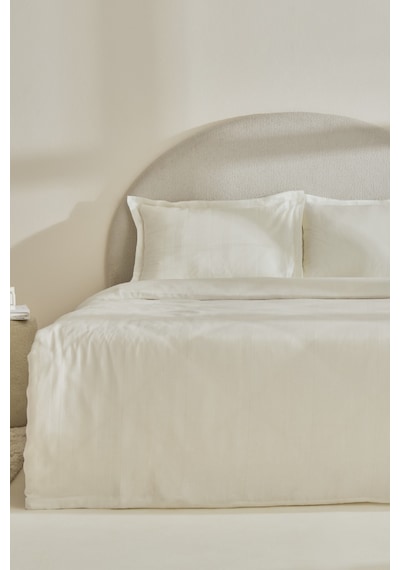 Karaca Home Alvin King Size Nevresim Takımı Beyaz Beyaz