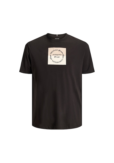 Jack & Jones Erkek T Shirt 12298472 Siyah Siyah