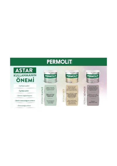 20 Kg.Permokapar Dış Örtücü Astar Permolit