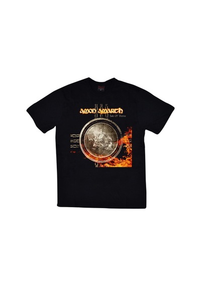 Amon Amarth Baskılı T-Shirt Siyah