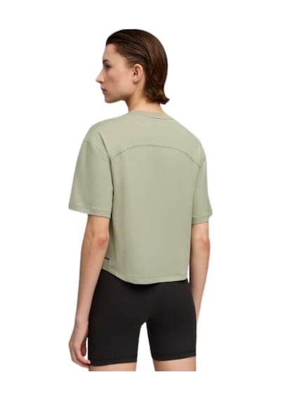 Puma Puma W Cloudspun Oversized Tee Kadın Yeşil Koşu Tişört 8538 Yeşil