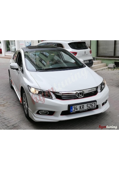 Honda Civic Fb7 Ön Tampon Eki. Modulo Ön Karlık. Boyasız. Plastik