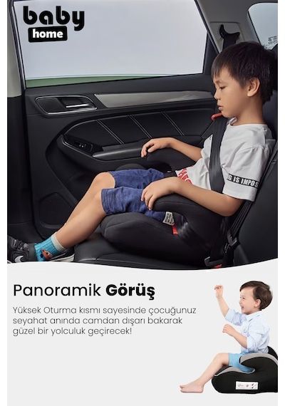 Baby Home 905 Gotime 15 36 Kg Yükseltici Oto Koltuğu Gri
