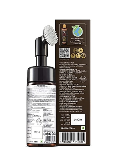 Wow Skin Science Retinol Yüz Temizleme Köpüğü Ve Dahili Fırça-ince Çizgiler, Lekeler Bakım Yüzde Doksan Sekiz, Bir Doğal İçerik Vegan 150ml