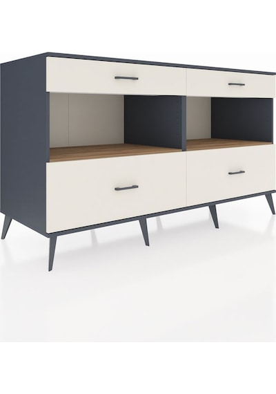 Kronos Konsol 2 Raflı 4 Çekmeceli 176x59x99 Antrasit-çam/aytaşı Antrasit-çam/aytaşı Kronos Konsol 2 Raflı 4 Çekmeceli 176x59x99 Antrasit-çam/aytaşı Antrasit-çam/aytaşı