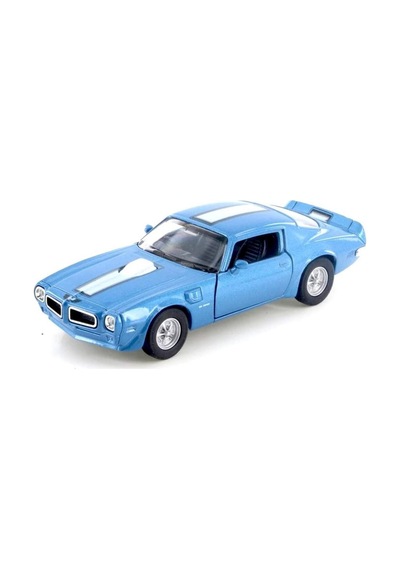 Welly 1970 Pontiac Firebird Trans Am Mavi 1 24 Model Araba