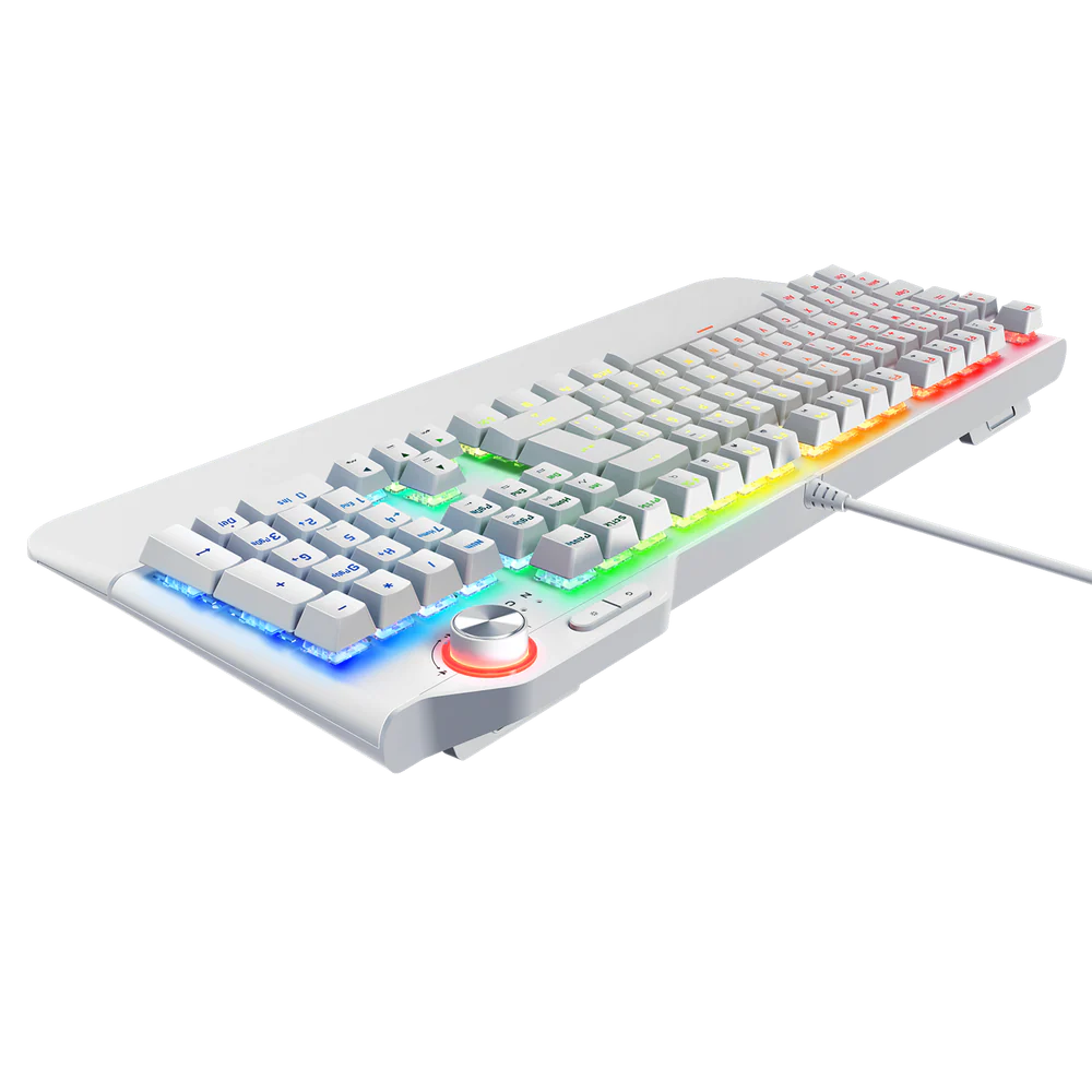 Rampage Hydra R6 Full Color Rgb Led Red Switch Multimedya Mekanik Q Klavye