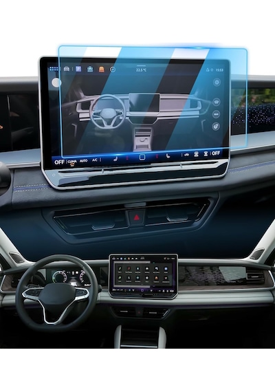 Volkswagen Tayron Uyumlu 2024 2025 Model 12.9 İnç Multimedya 9h Nano Ekran Koruyucu Belirtilmemiş