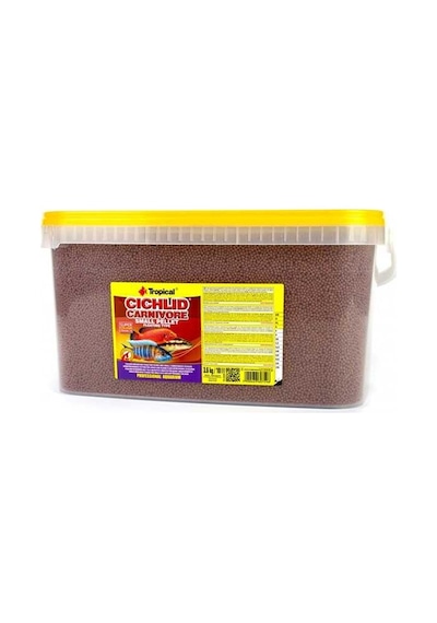 Tropical Cichlid Carnivore Small Pellet 10 L / 3600 G