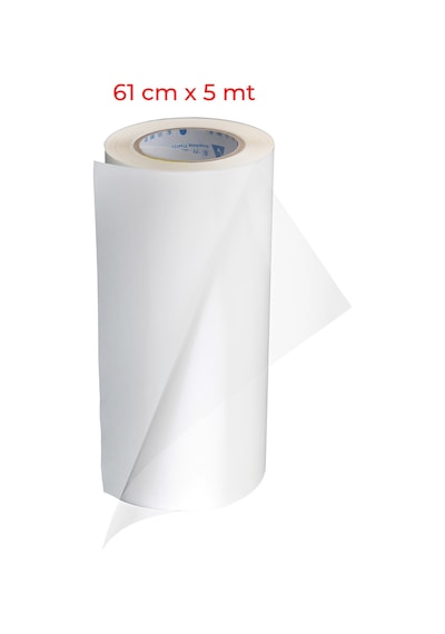 ŞEFFAF YAPIŞKANLI FOLYO 61 CM X 5 METRE