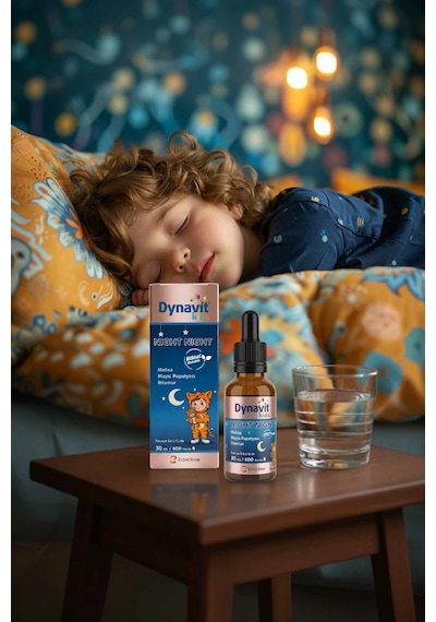 Dynavit Kids Night Night Damla 30ml Çocuklar İçin Melisa, Mayıs Papatyası, Ihlamur - Uyku