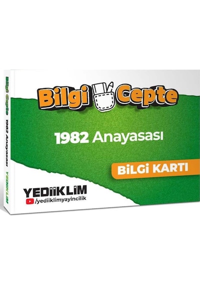 Meb Ags Kpss 1982 Anayasası Bilgi Kartı Soru-cevap