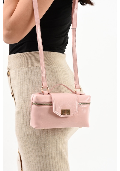 Isabella Model Toz Pembe Kadın El Ve Omuz Çantası Toz Pembe