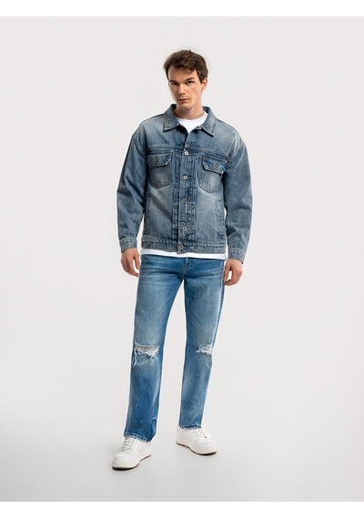 LOFT Regular Fit Erkek Ceket Lf2036127 Q1.v1 Denim