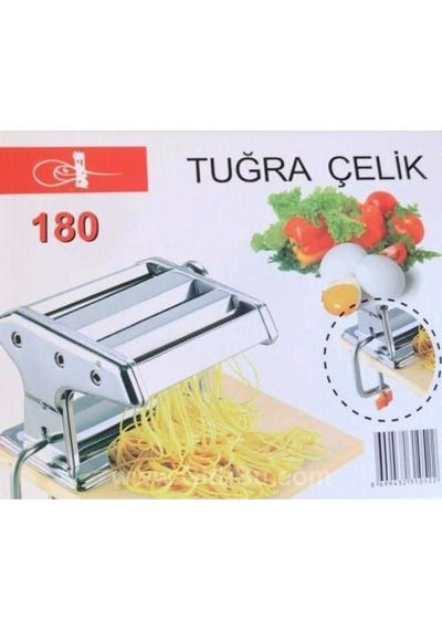 Tuğra Çelik 180 3 Amaçlı Erişte Kesme Makarna Yufka Makinesi Diğer