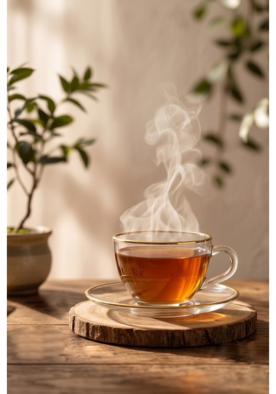 Pure Altın Yaldızlı 2'li Çay Fincanı Seti 240 Cc Çok Renkli