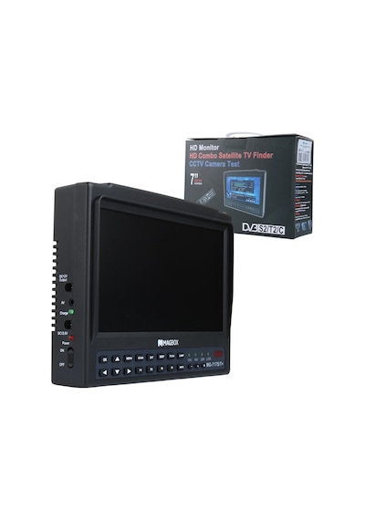 Magbox Mg-717s/t+ 7 İnç Full Hd Lcd Ekranlı Görüntülü Uydu Yön Bulucu Uzaktan Kumandalı