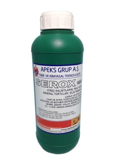 Tortu ve Kireç Çözücü Serox - Organik - Hassas Yüzeyler Için 1 Kg