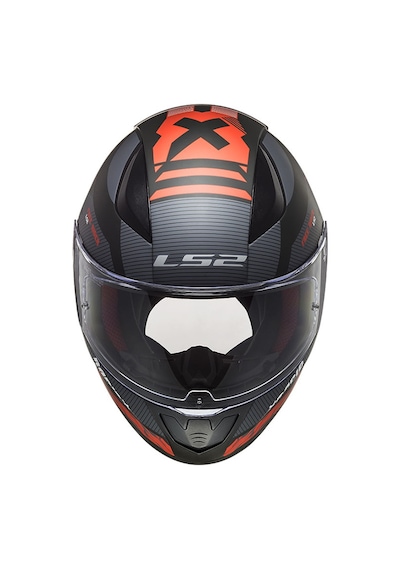 Ls2 Rapid Xtreet Kırmızı - Mat Siyah