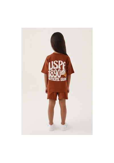 U.S. Polo Assn. U.s. Polo Assn. Lisanslı Orchid Açık Kahverengi Kız Çocuk Şort Takım Pembe U.S. Polo Assn. U.s. Polo Assn. Lisanslı Orchid Açık Kahverengi Kız Çocuk Şort Takım Pembe