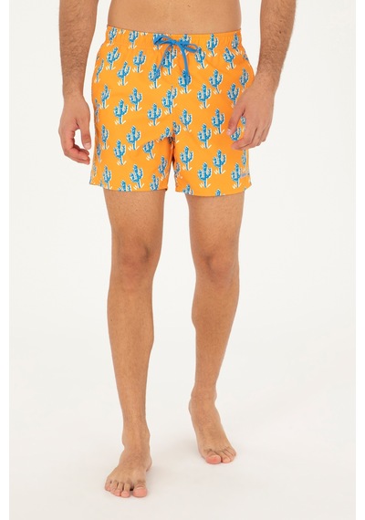 U.s. Polo Assn. Erkek Turuncu Deniz Şortu 50282934-vr051 Turuncu