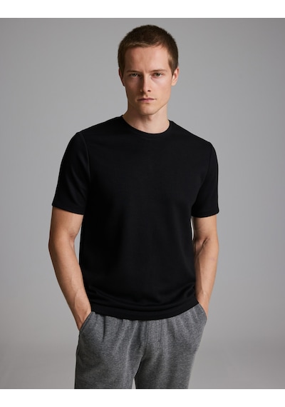 Pierre Cardin Siyah Regular Fit Basic Tişört 50335881-vr046