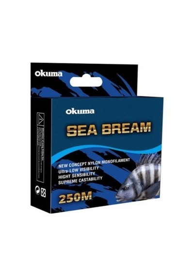 Okuma Sea Bream Nylon Clear Color 250 M 0,34Mm