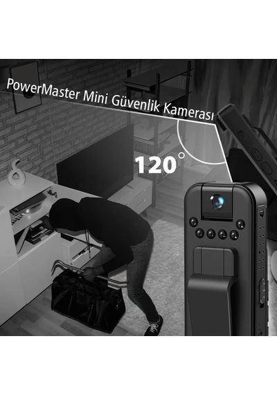Powermaster Pm-24941 L7 Cep Vücut Tipi Güvenlik Kamerası