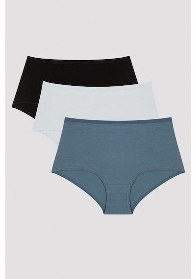 Penti Blue Dream 3lü Highwaist Slip Külot Çok Renkli