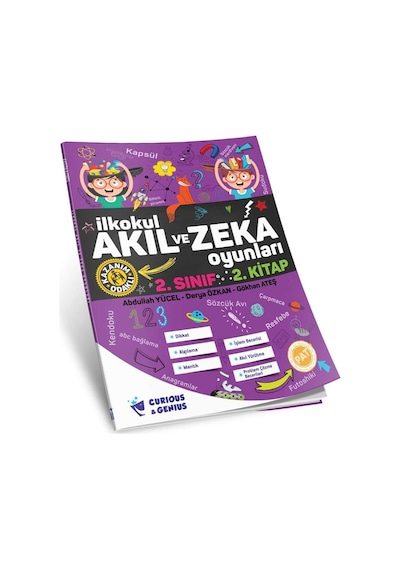 İlkokul Akıl ve Zeka Oyunları 2. Sınıf Seti Curious & Genius