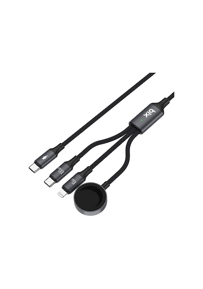 Bix BXA3W1 100 W Type-c Lightning Şarj Kablosu