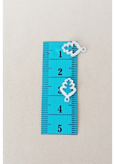 Oya Abiye Bileklik Kolye Pleksi Metalik Plastik Pul Gümüş Renk 8 Gram 70 Adet - Bnc513