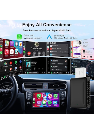 2 In 1 Kablosuz Carplay Adaptörü, Tak Ve Çalıştır Magic Link Carplay Kararlı Hızlı Bağlantı, Fabrika Kablolu Dönüştürme Kablosuz Carplay Dongle/android Otomobil Adaptörü 2016 +, İphone İos 9+ Belirtilmemiş 2 In 1 Kablosuz Carplay Adaptörü, Tak Ve Çalıştır Magic Link Carplay Kararlı Hızlı Bağlantı, Fabrika Kablolu Dönüştürme Kablosuz Carplay Dongle/android Otomobil Adaptörü 2016 +, İphone İos 9+ Belirtilmemiş