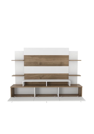 Decorotika Diana Tv Ünitesi Beyaz Ceviz Beyaz - Ceviz