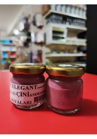 Artelegant Sır Altı Seramik Çini Boyası 40gr 8862-mürdüm-yenirenk