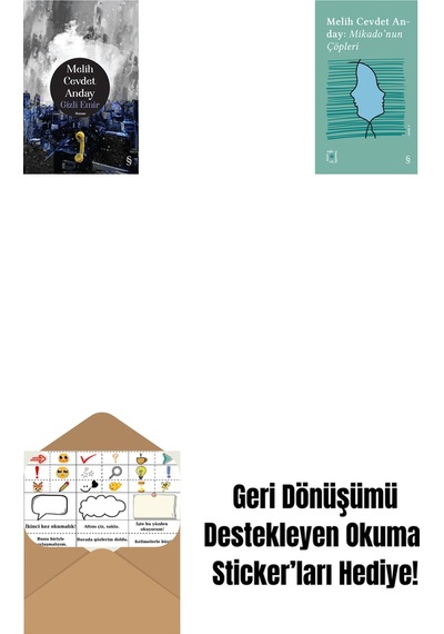 Gizli Emir Ciltli + Everest Açıkhava 3 - Mikado Nun Çöpleri + Okuma Sticker'ları