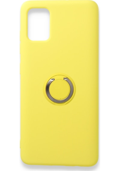 Nettech Samsung Galaxy A71 Uyumlu Nano Ring Arka Koruma Kılıf