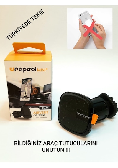 Wrapsol Mını+ Araç İçi Telefon Tutucu