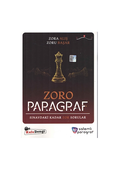 Sistemli Paragraf Zoro Paragraf Soru Bankası Kafa Dengi Yayınları
