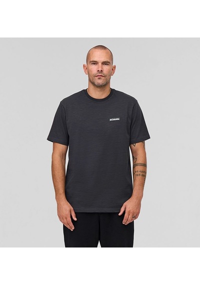 Columbia Csc Gem Label Erkek Kısa Kollu T-shirt Cs0405 Siyah