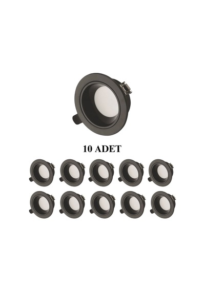 Cata Ct-5261 Başak Led Spot 8w 3 Renk - 10 Lu Paket 3 Renk