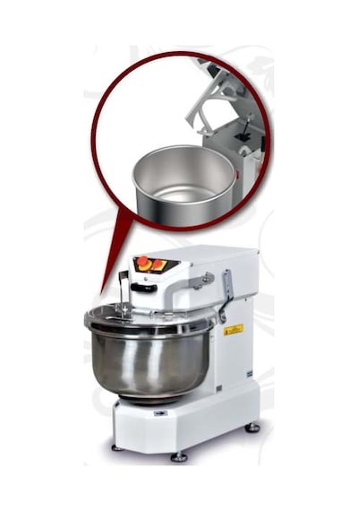 Boğaziçi Spıral Hamur Yoğurma Makinesi 20 Kg Kalkar Kafa